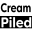 CreamPiled logo